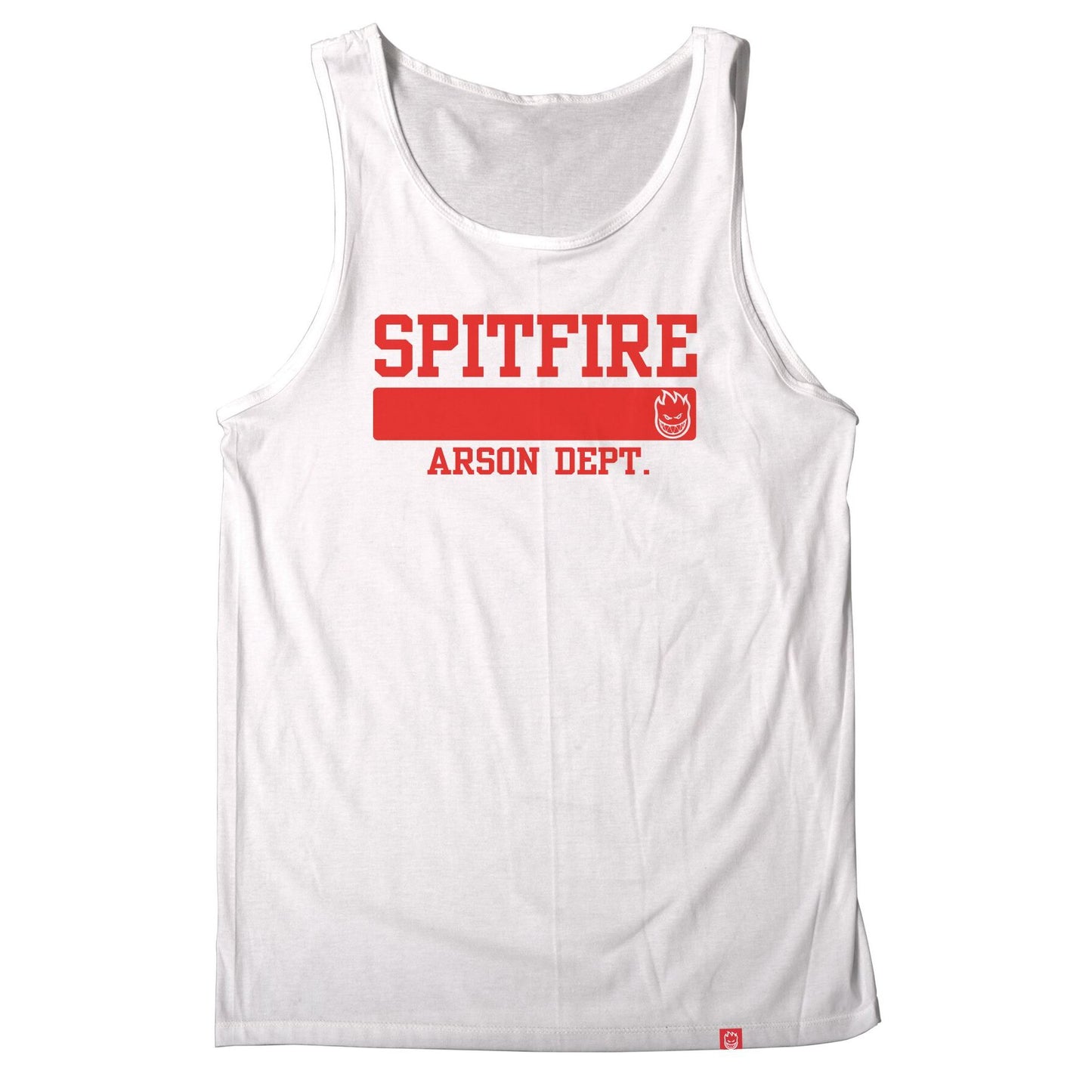 Arson Dept. Tank - White/Red