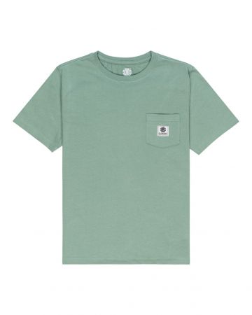 Basic Pocket Shirt Youth- Green