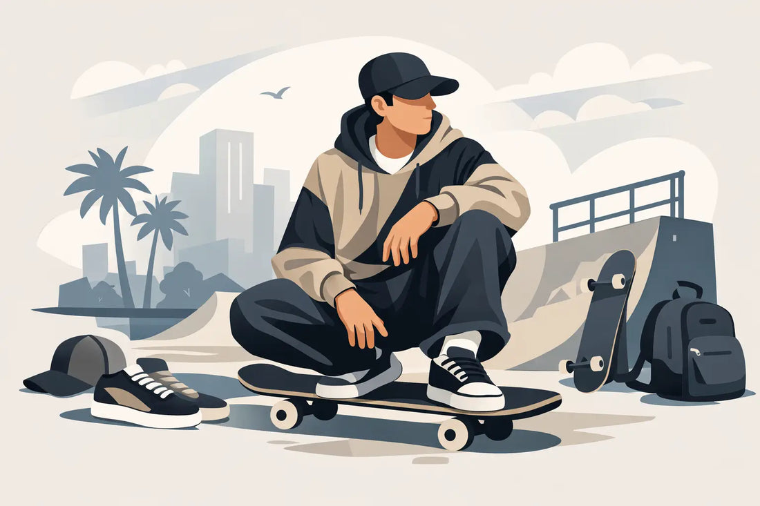 Streetwear Outfits Herren Skater richtig stylen