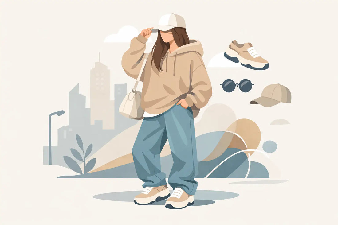Streetwear Damen Oversized Look richtig stylen
