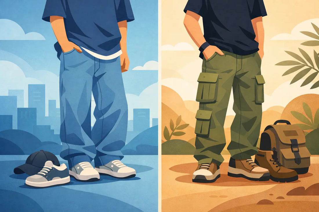 Baggy Jeans oder Cargo: Was passt zu deinem Style?