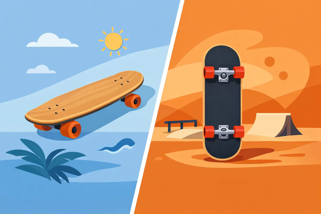 Skateboard Cruiser vs Popsicle - was passt?