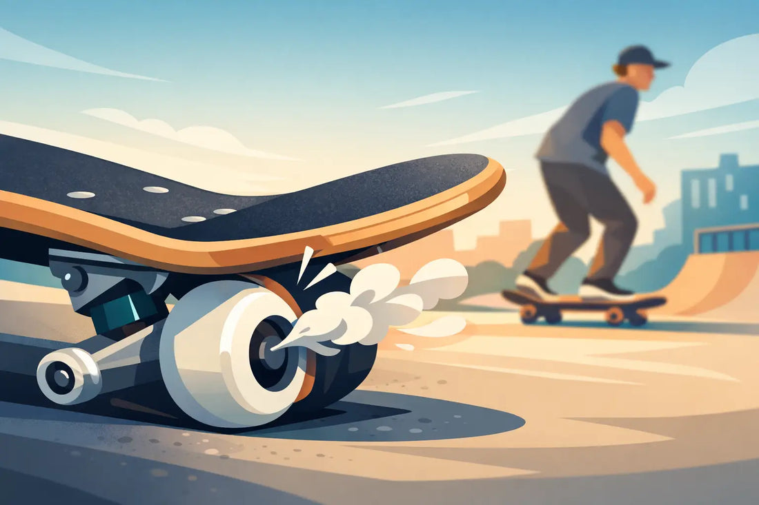 Warum Wheelbite beim Skateboard passiert