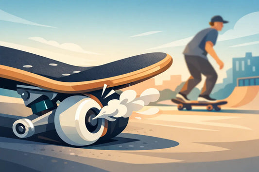 Warum Wheelbite beim Skateboard passiert