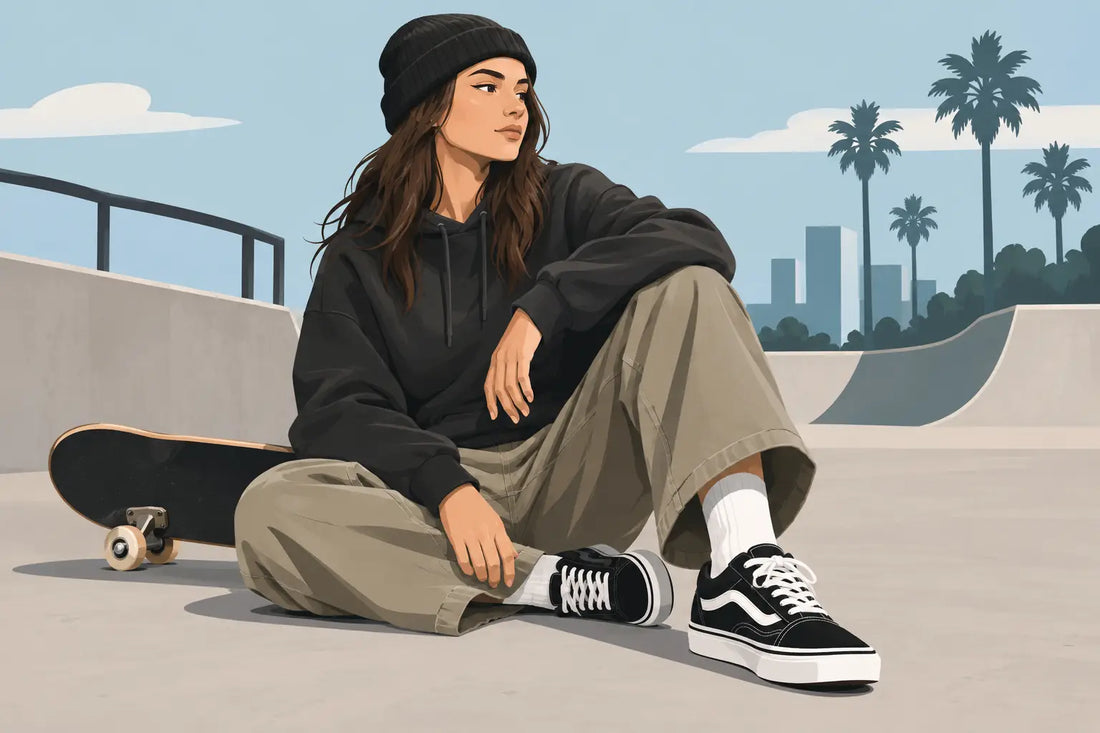 Streetwear Damen mit echtem Skate-Vibe tragen
