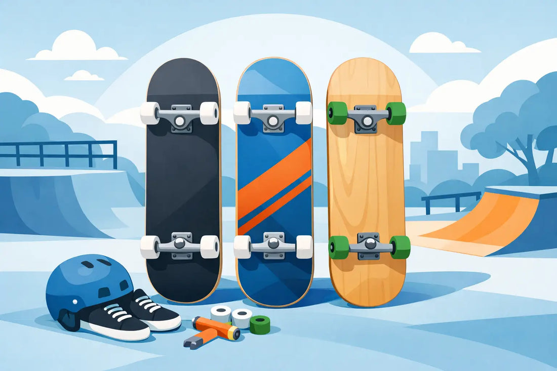 Welches Skateboard-Komplettset für Anfänger?
