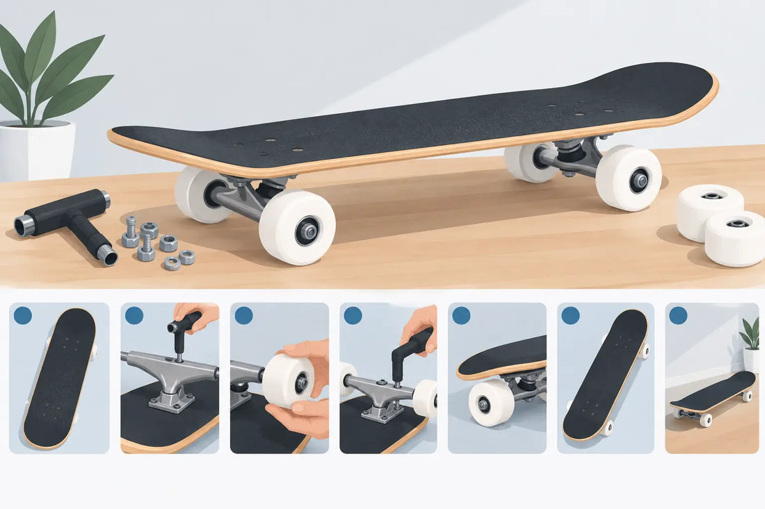 Skateachsen richtig montieren lernen in 7 Schritten