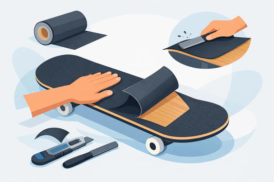 Griptape richtig aufkleben aufs Skateboard