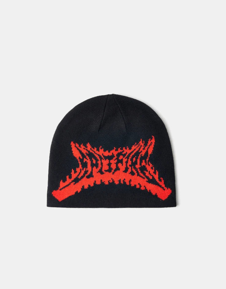 Flame Out Skully Beanie
