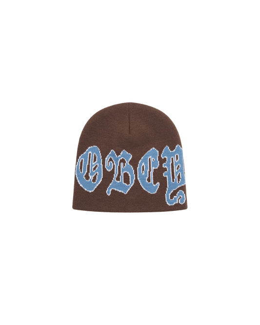 Obey stina beanie DARK BROWN