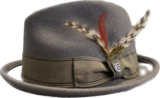Gain Fedora - Grey Gold - S