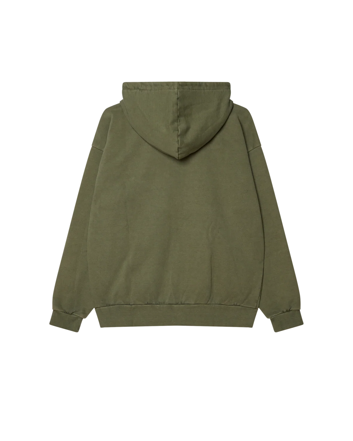 Lowercase Pigment Zip Hood DEEP LICHEN GREEN