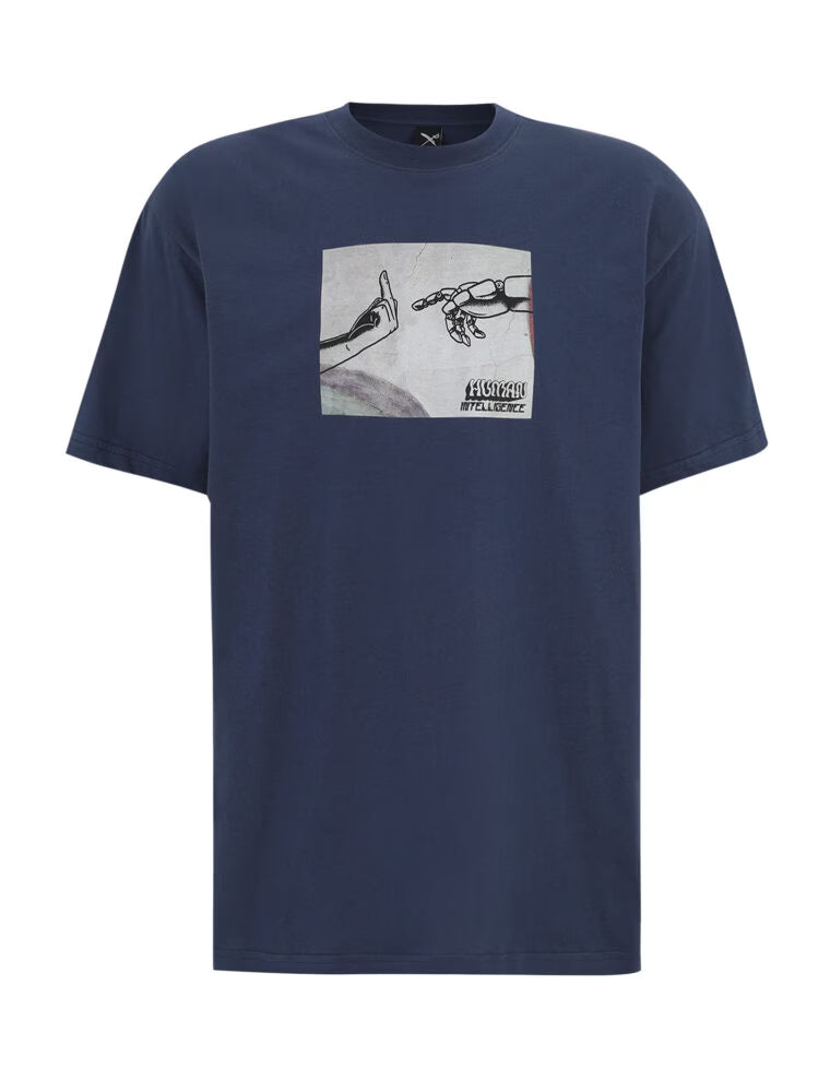H.I. T-Shirt CROWN BLUE
