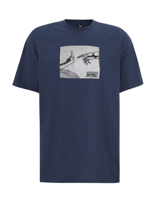 H.I. T-Shirt CROWN BLUE