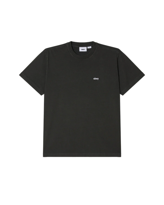 Lowercase Pigment Tee LS PIRATE BLACK