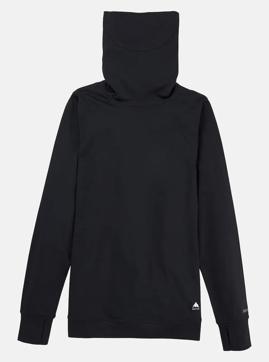 W Midweight Base Layer Long Neck * TRUE BLACK
