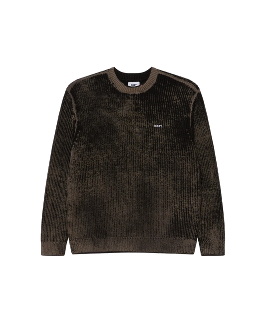 Spray Efect Sweater BLACK MULTI