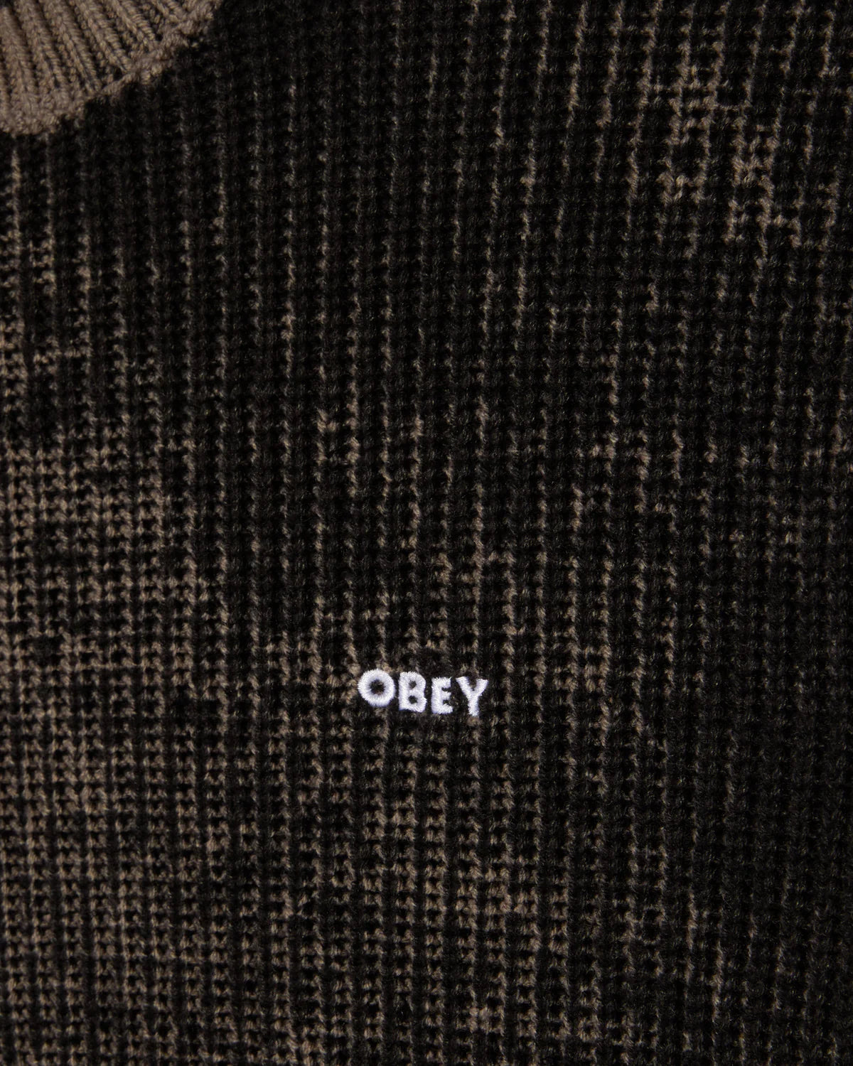 Spray Efect Sweater BLACK MULTI