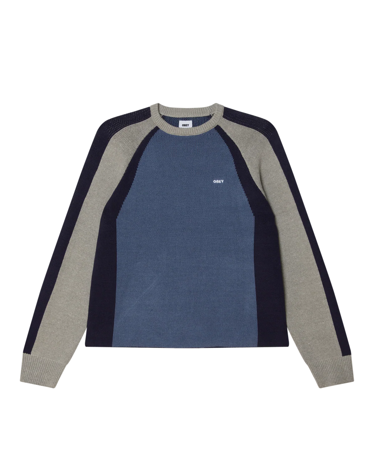 Crew Neck Sweater DULL BLUE
