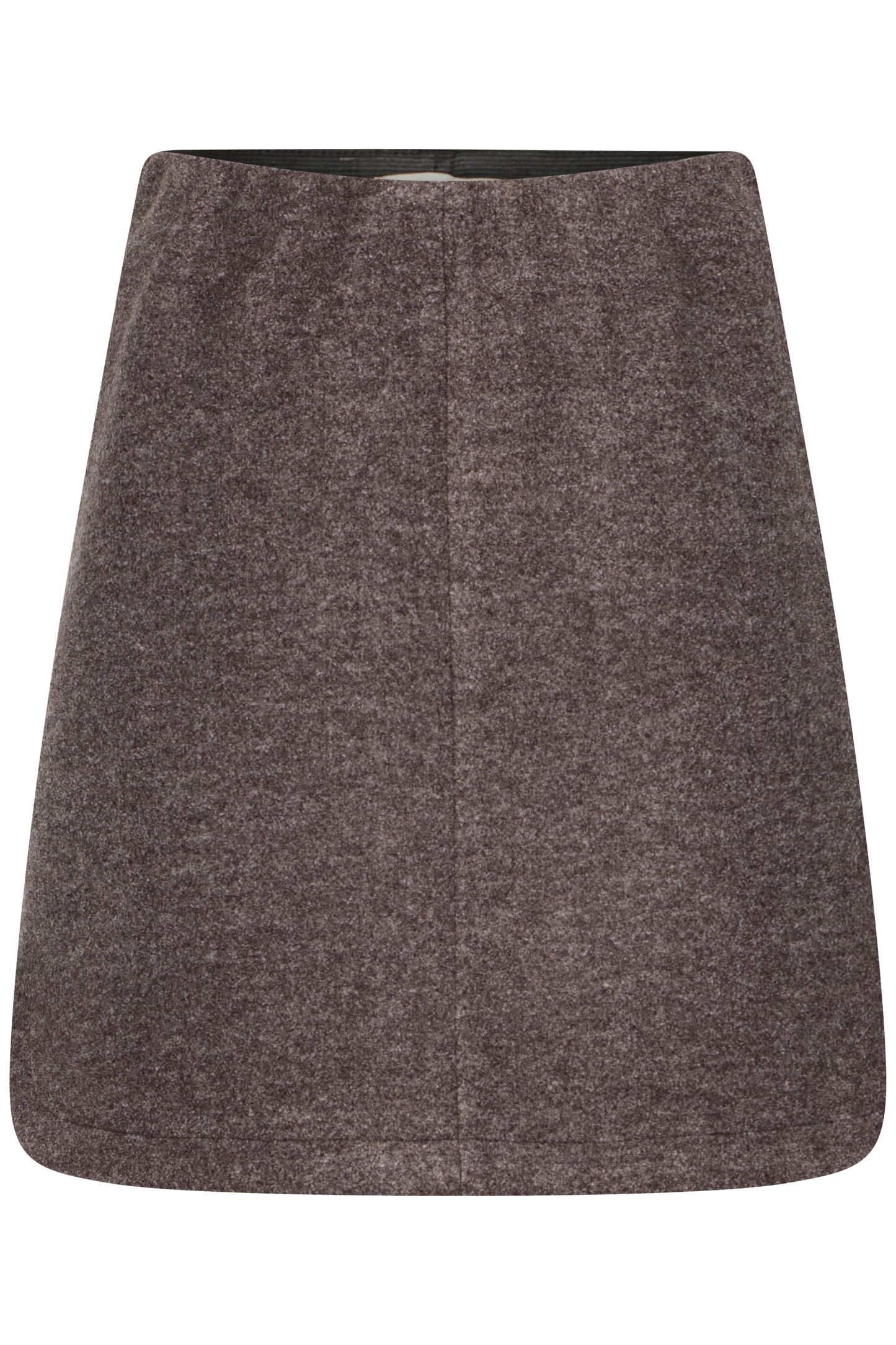 IHWOOLY Skirt - Coffe Bean Melange