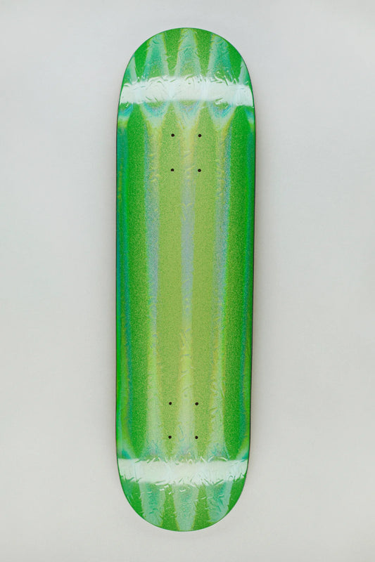 Neon Green Stamp Embosed