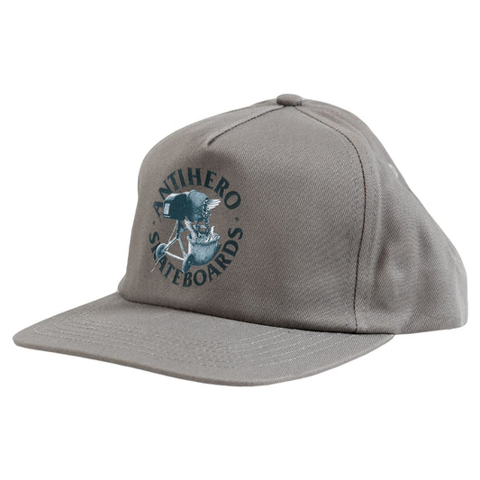 DIY Eagle Snapback - charcoal