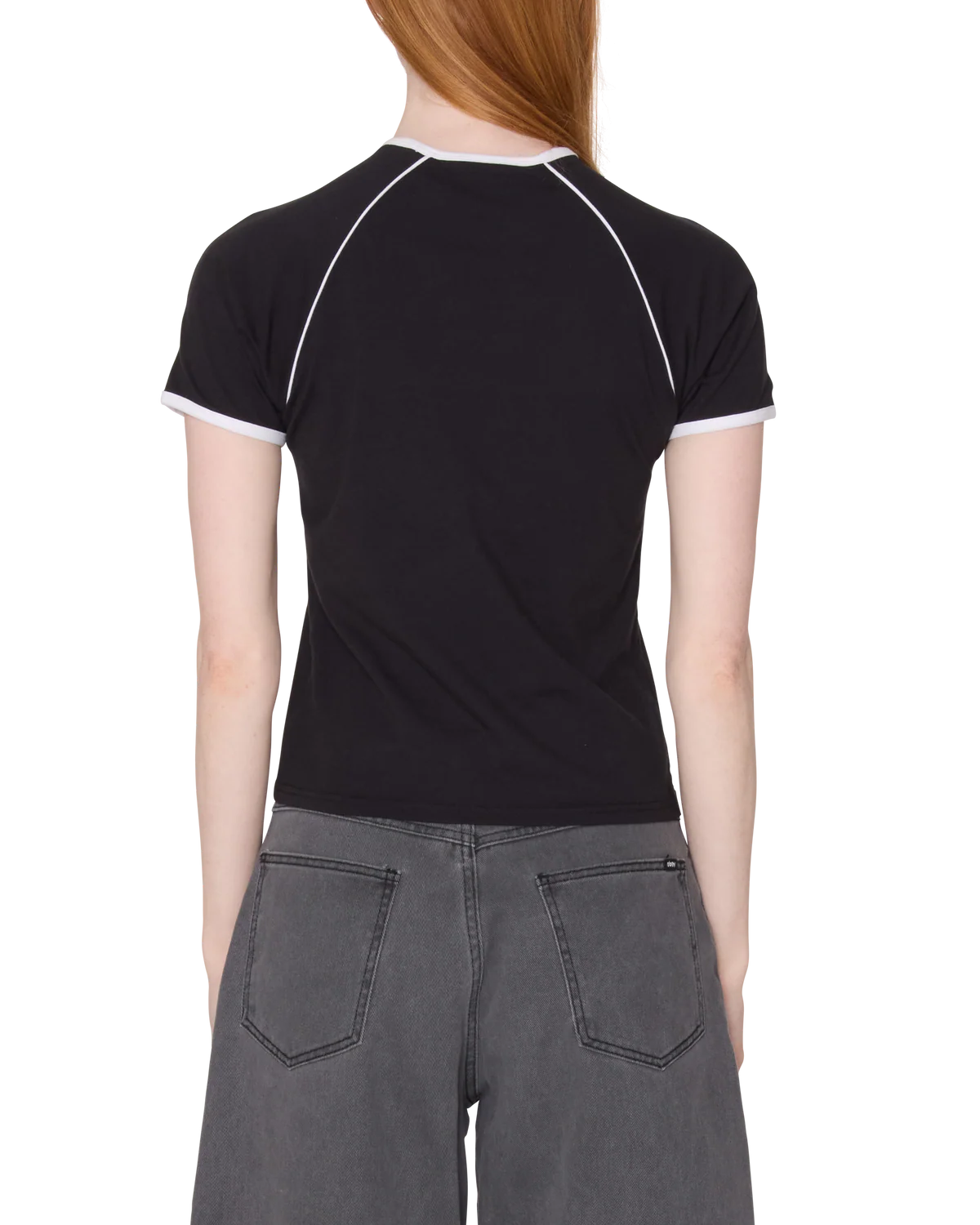 Replay Raglan SS - Digital Black