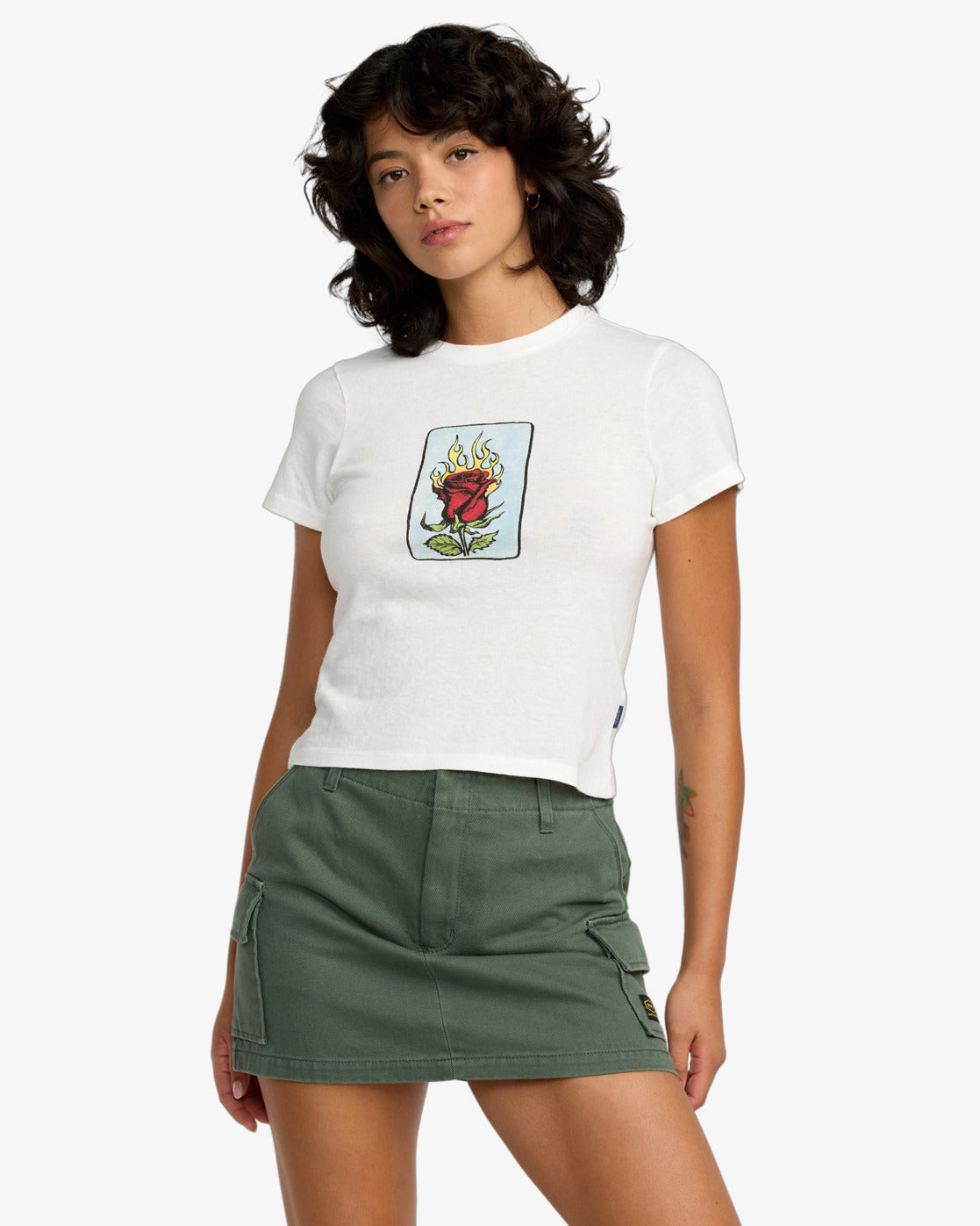 Spanky Loteria 411 Tee VWT Vintage White