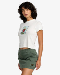 Spanky Loteria 411 Tee VWT Vintage White