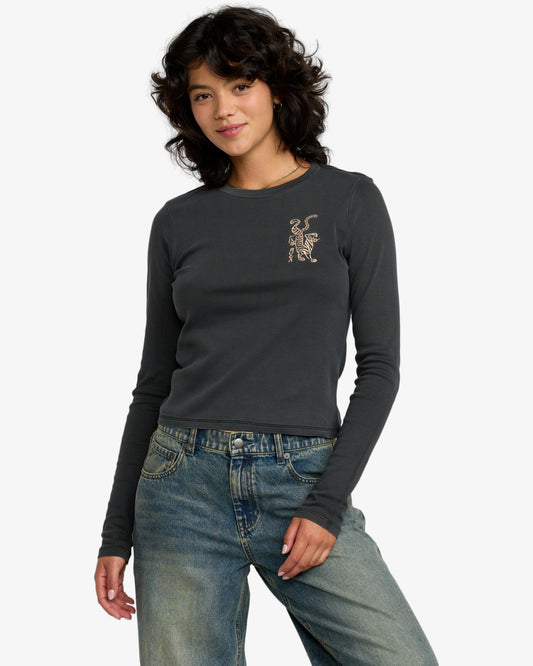 Fortune LS * WASHED BLACK