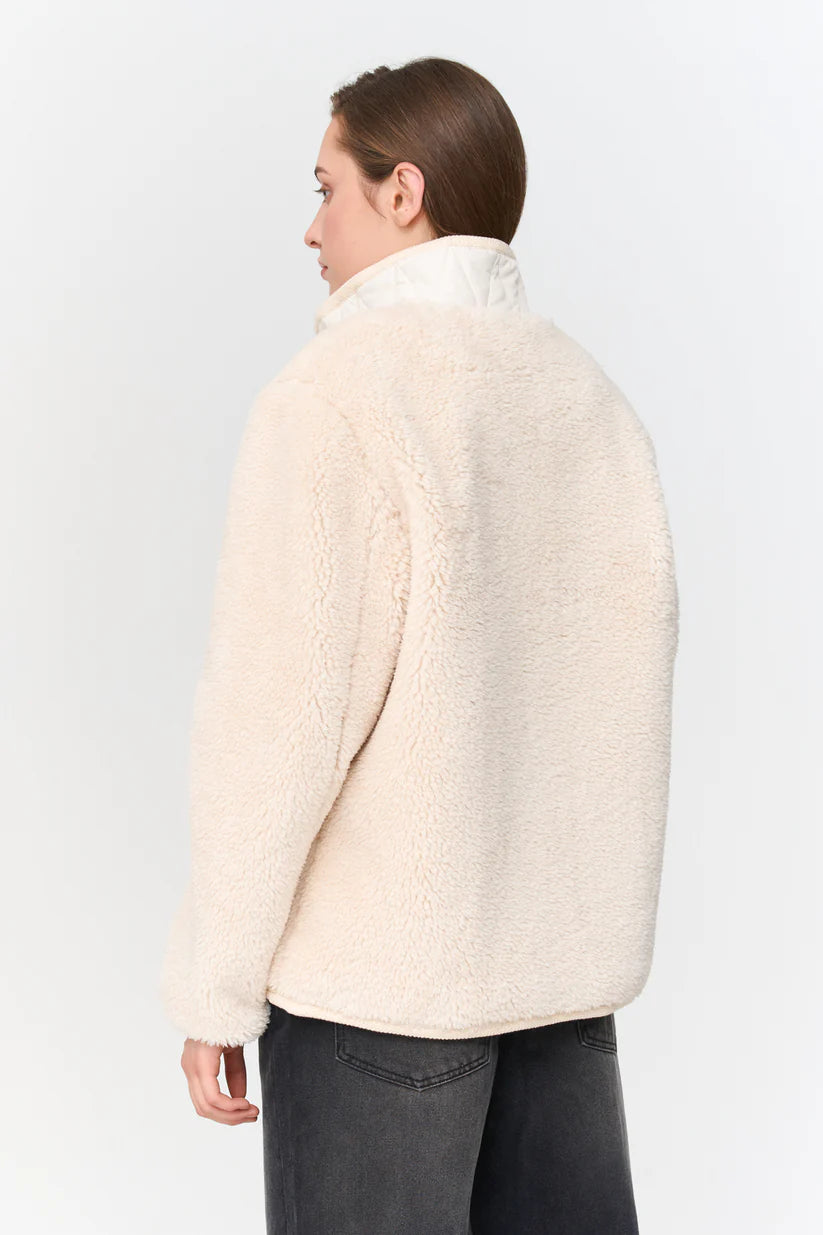 Jacke Teddyfell * OFFWHITE