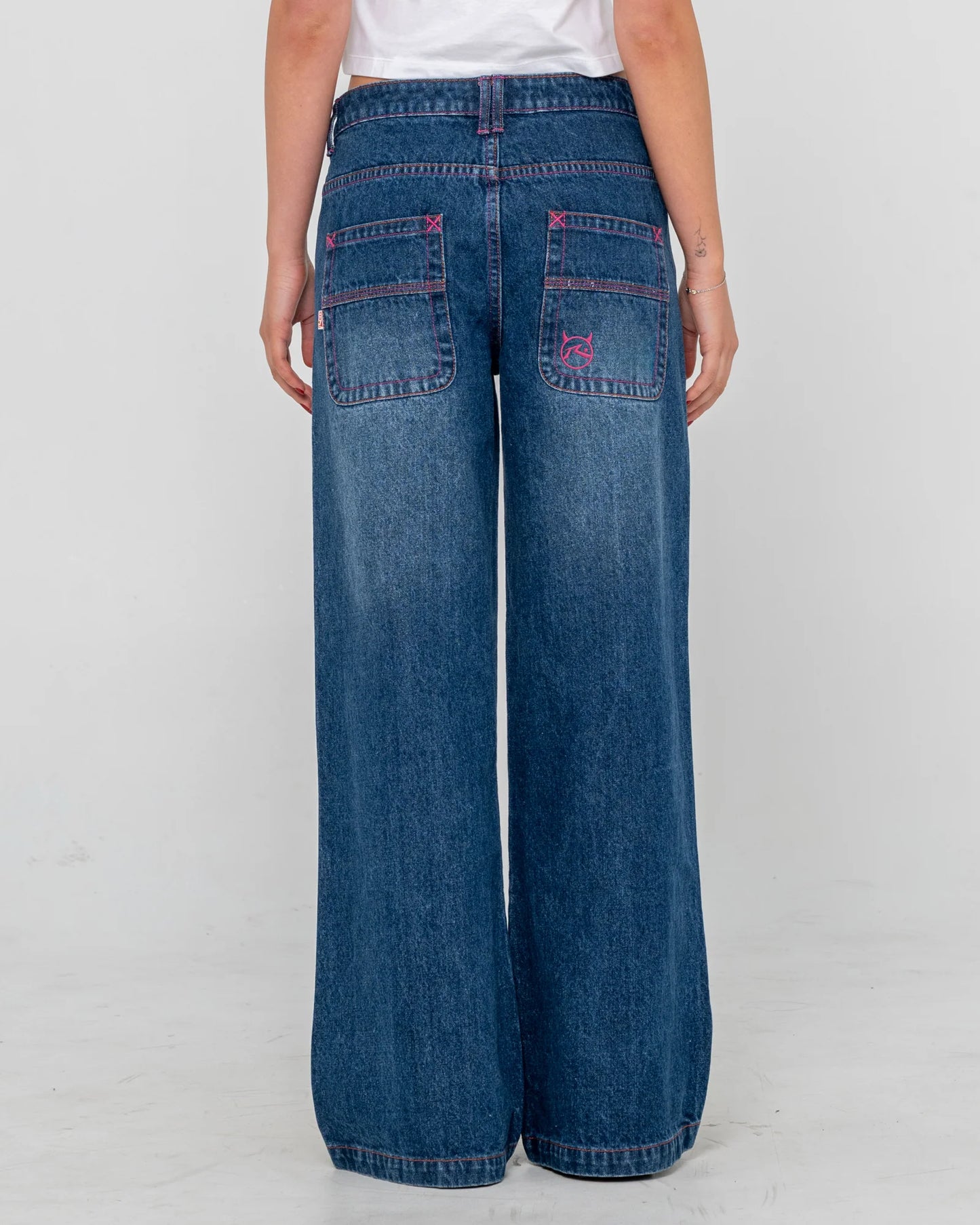 Colour me Wendy Wide Low Rise
