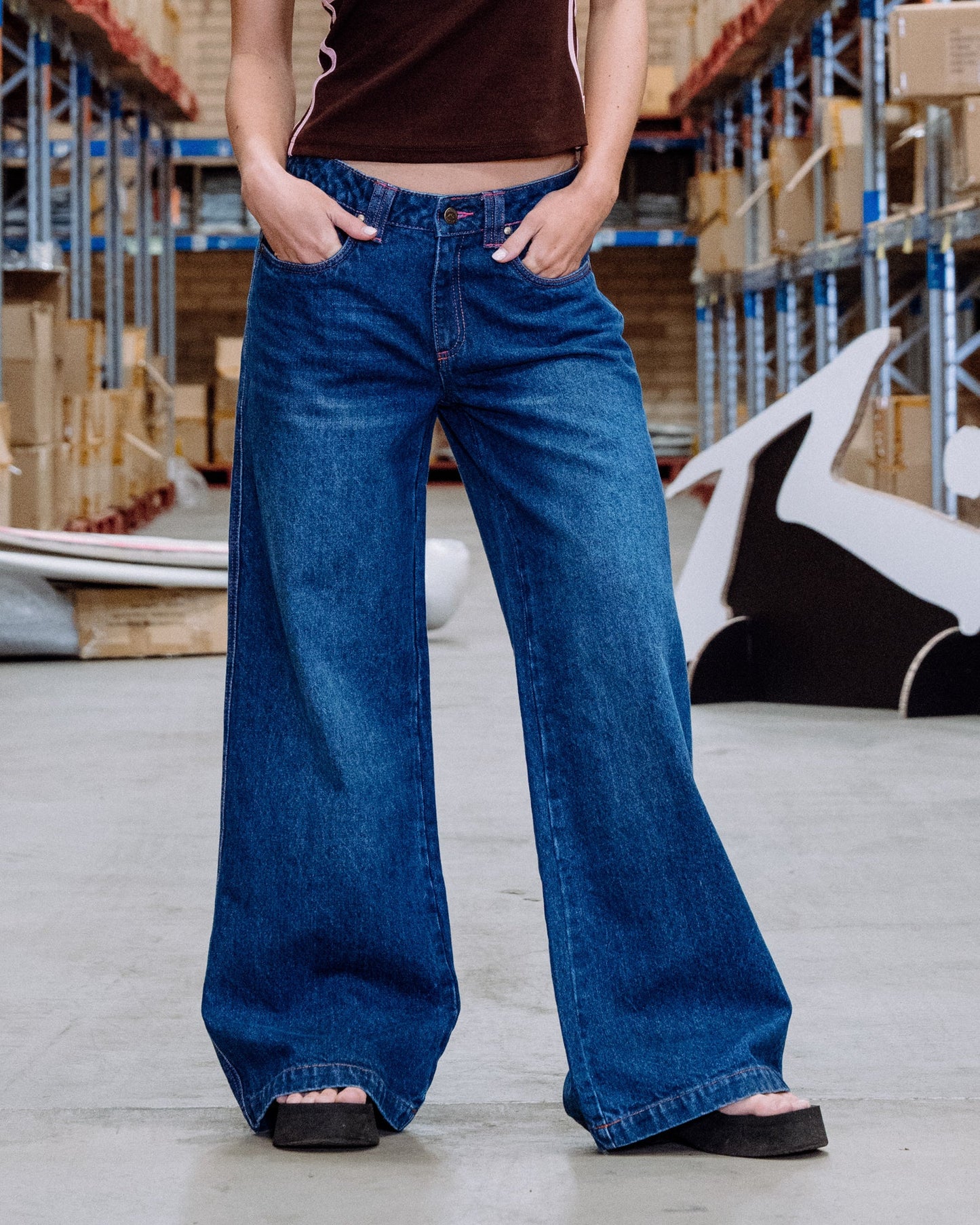 Colour me Wendy Wide Low Rise