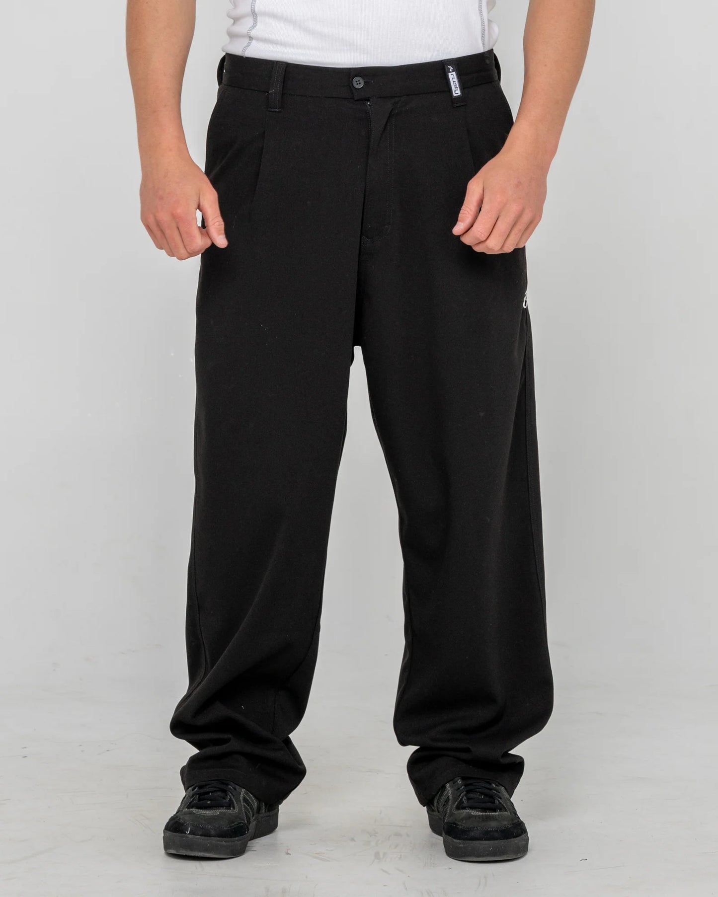 Jasper Baggy Plaeted Suit Pant