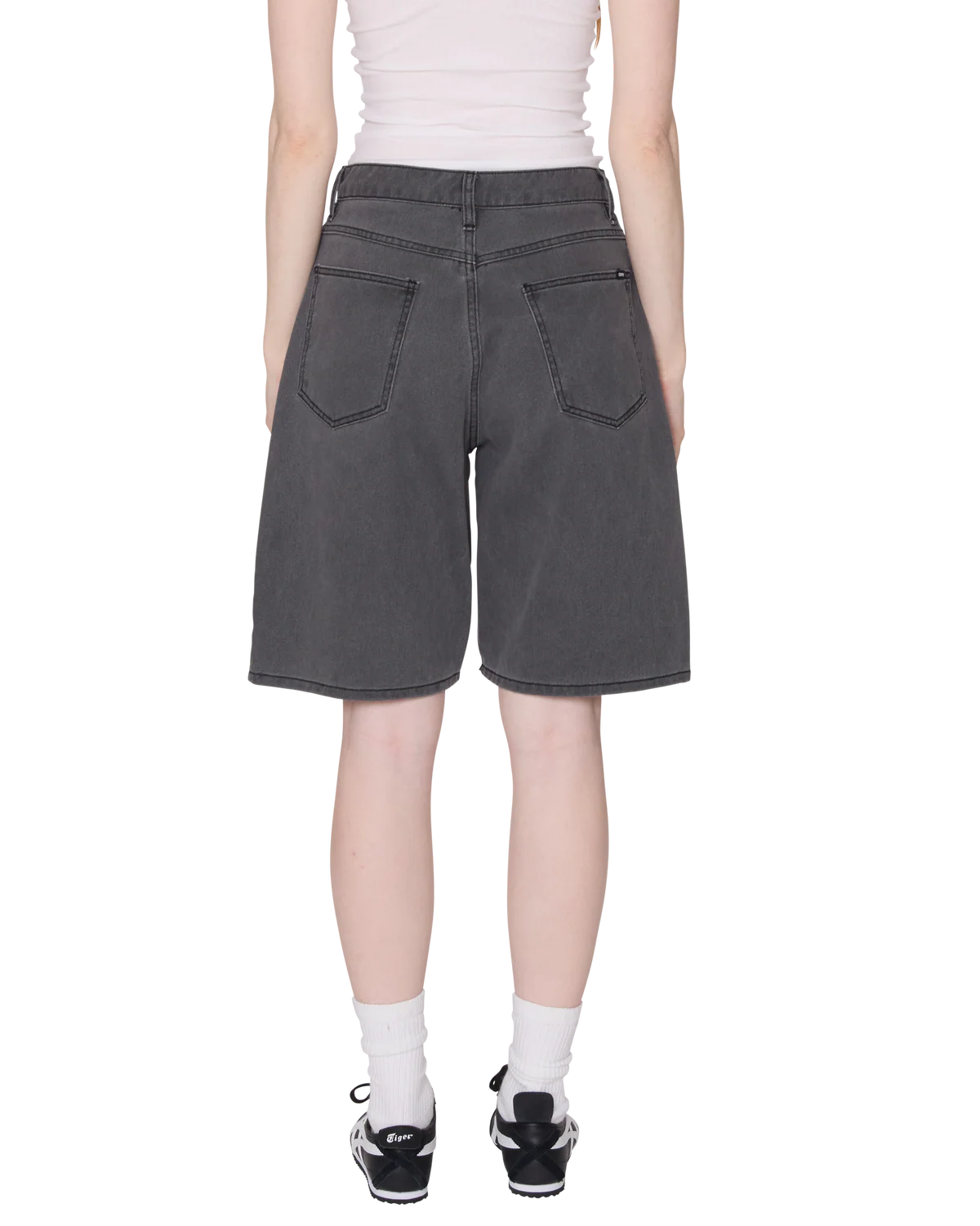 Shift Panel Short - Charcoal Faded Wash
