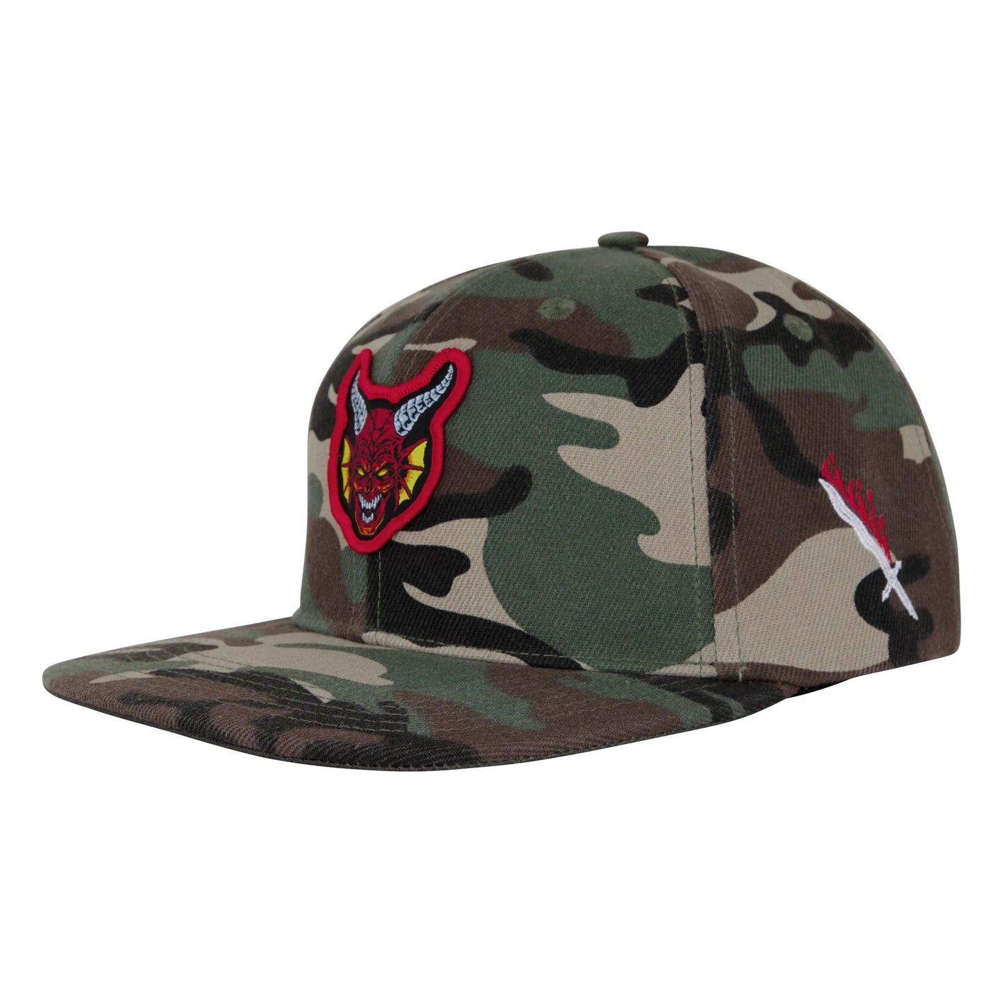 Stranger Things Hellfire Club Snapback Structure * CAMO