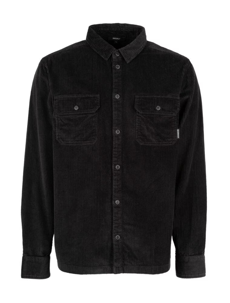 Bubble Cord Shirt * BLACK