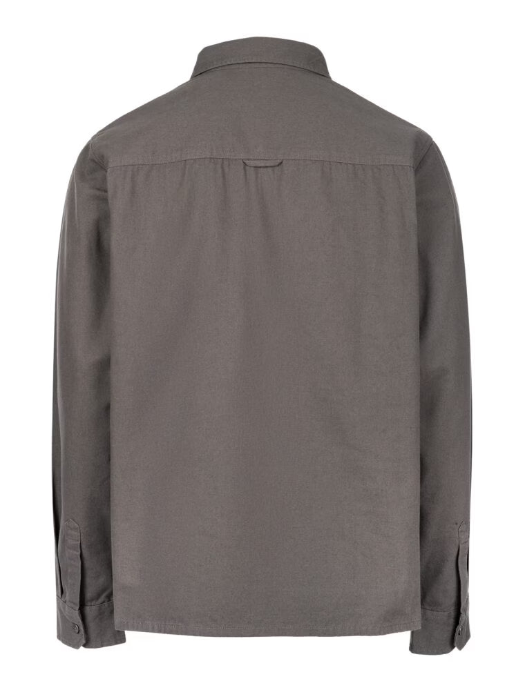 Dusty Canvas Shirt ANTHRACITE