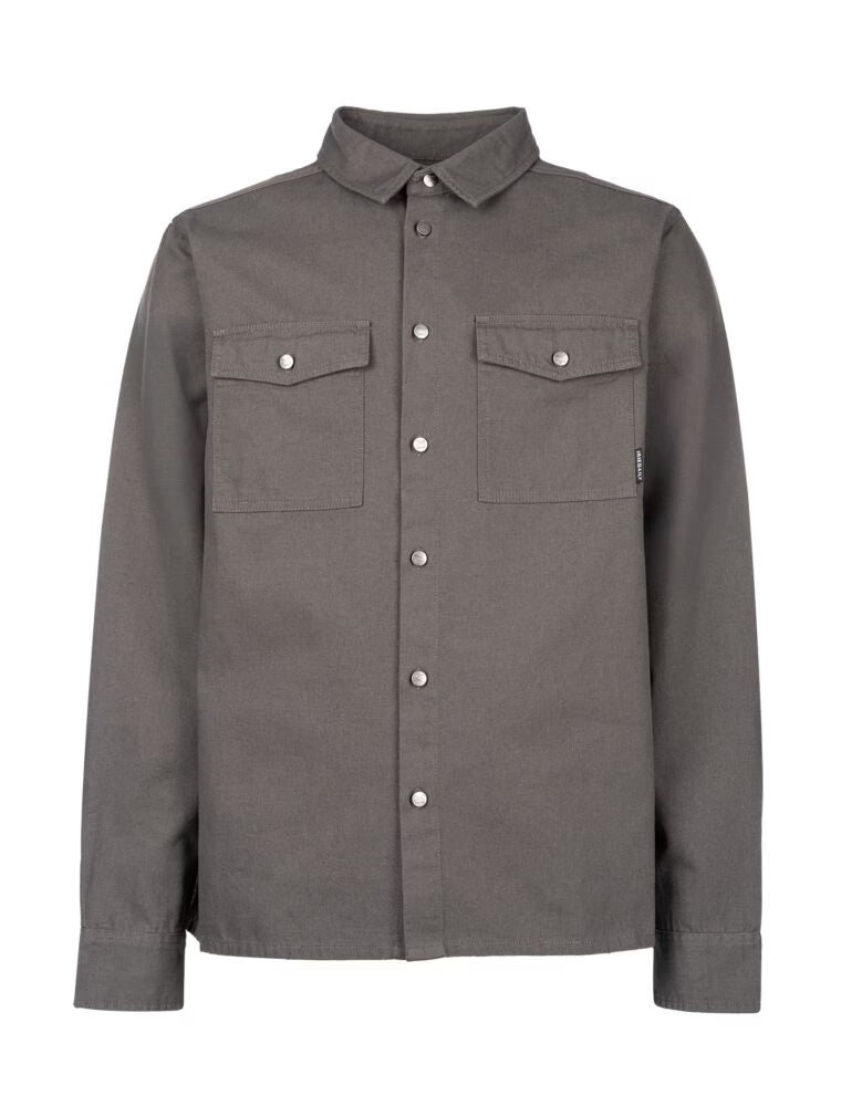 Dusty Canvas Shirt ANTHRACITE