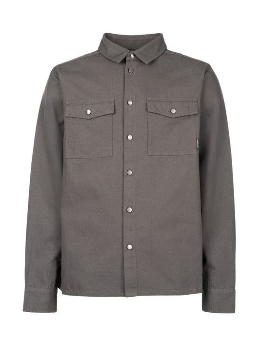 Dusty Canvas Shirt ANTHRACITE