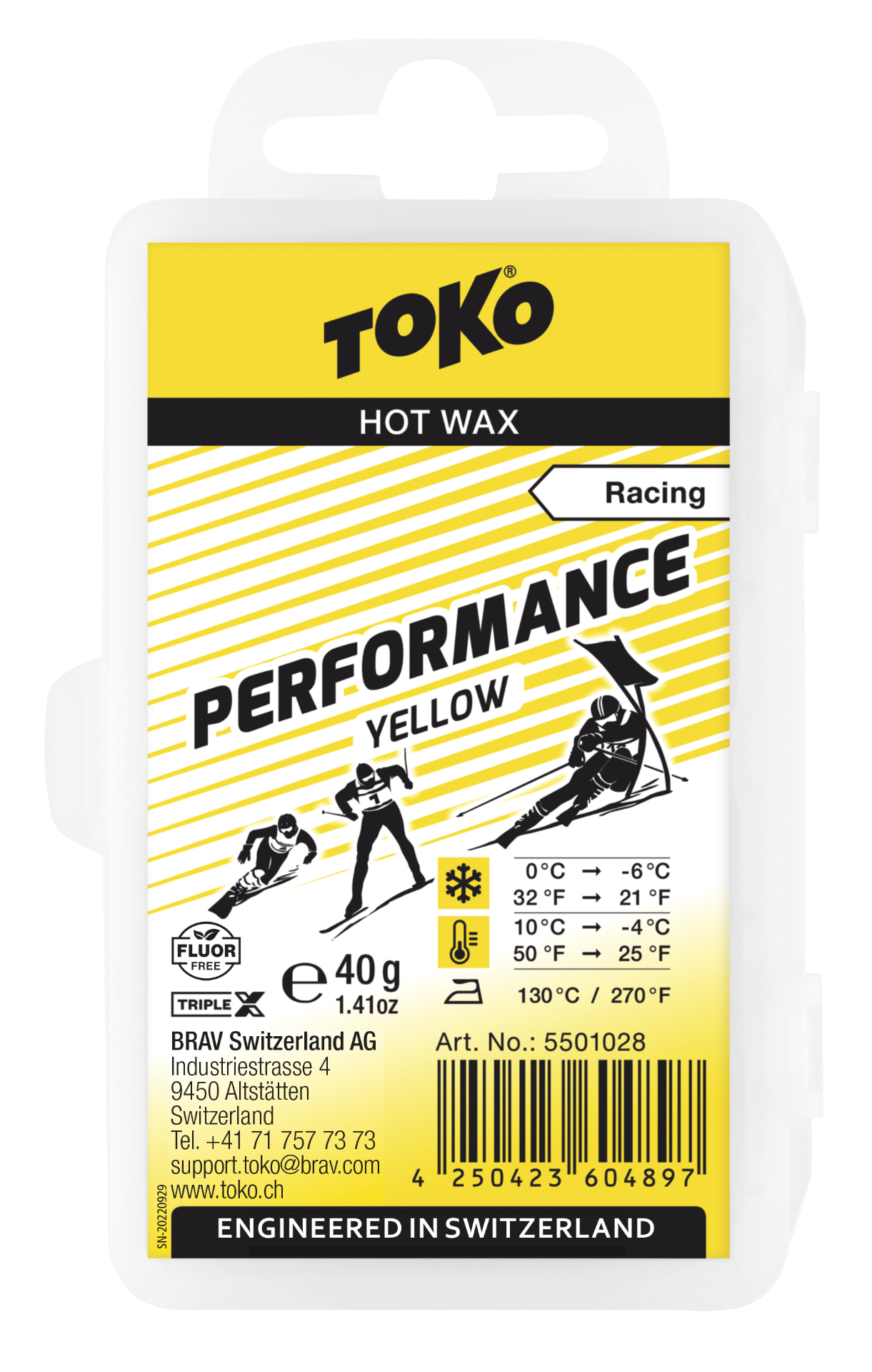 Performance yellow 40g