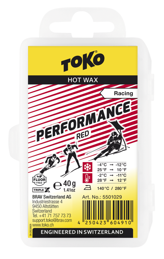 Performance red 40g