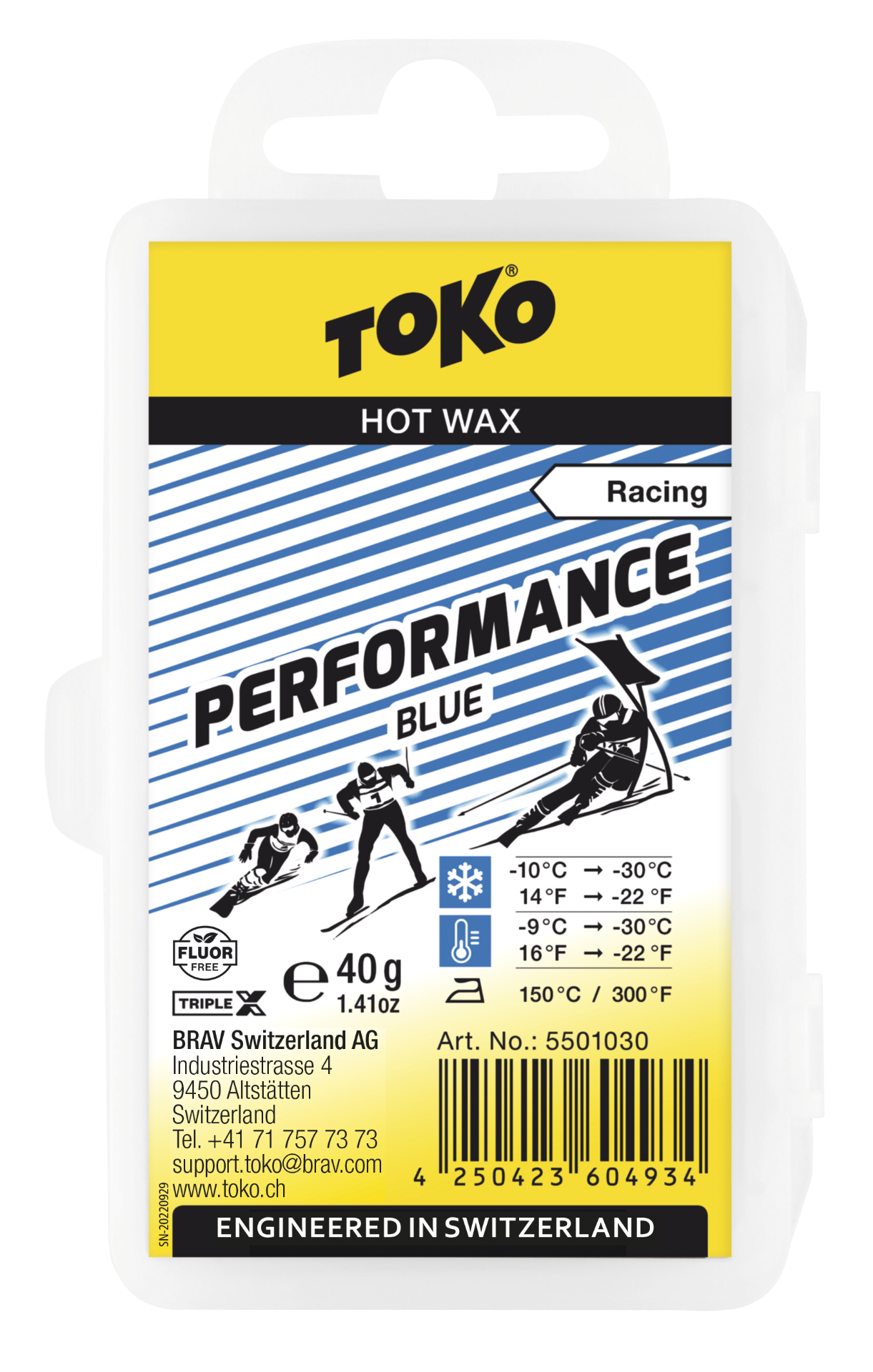 Performance blue 40g