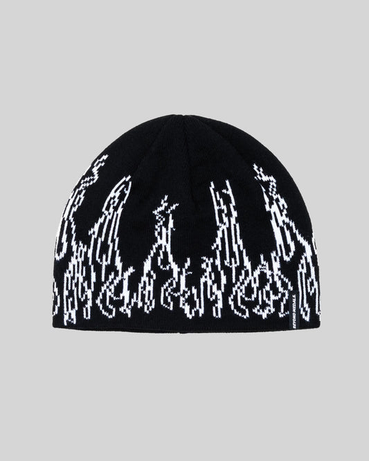 Warning Beanie * BLACK