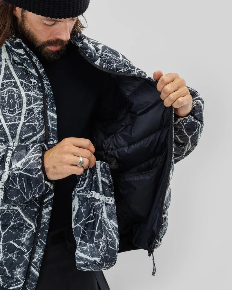 Packable Down Jacket - GREY