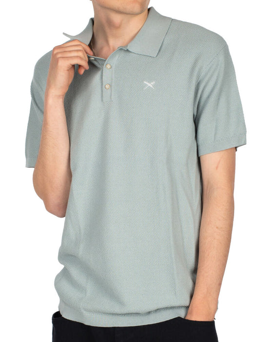 Franky Knit Polo - Jade