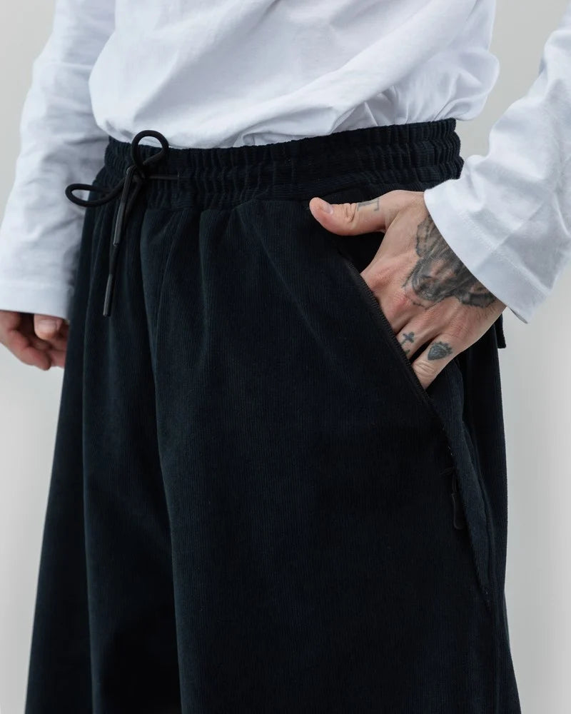 Park Pants Cord - BLACK