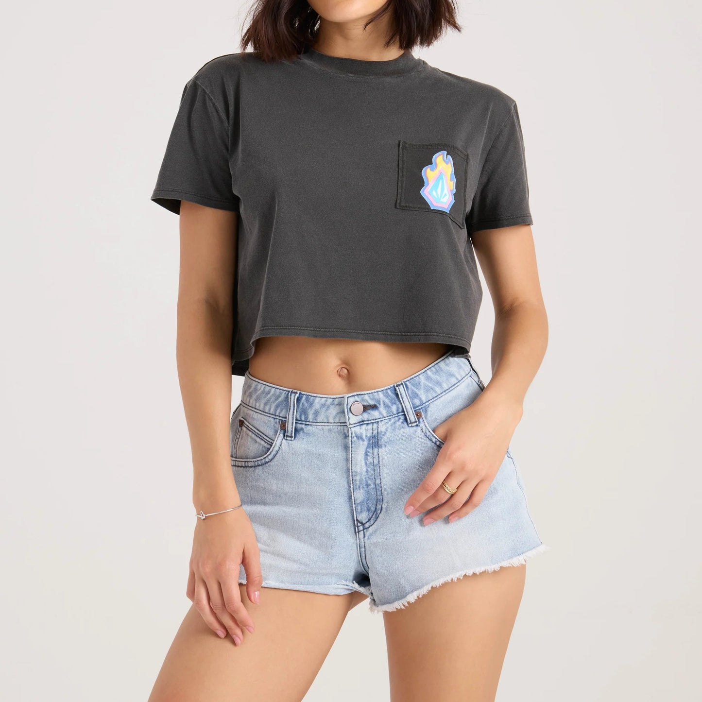Pocket Dial Tee - Vintage Black