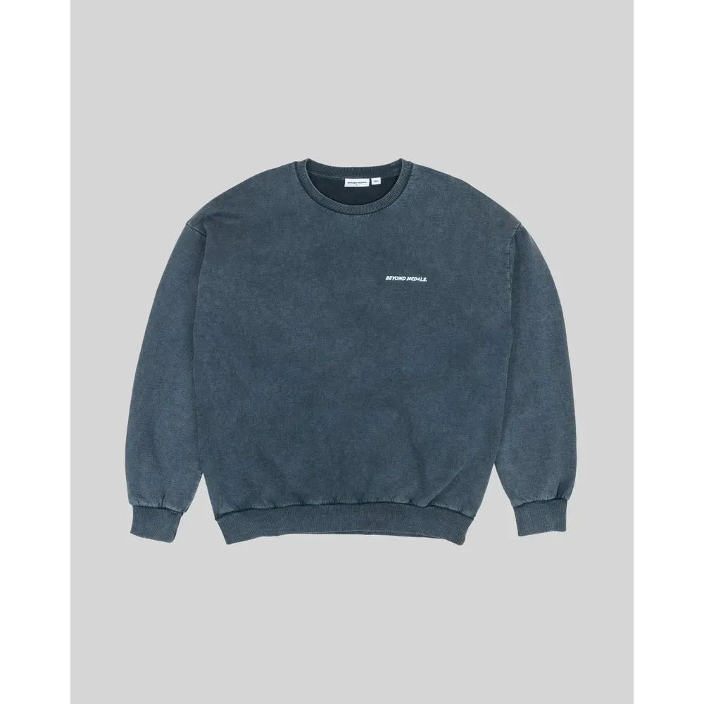 Distressed Logo Crewneck