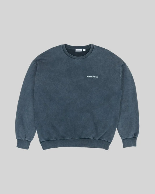 Distressed Logo Crewneck